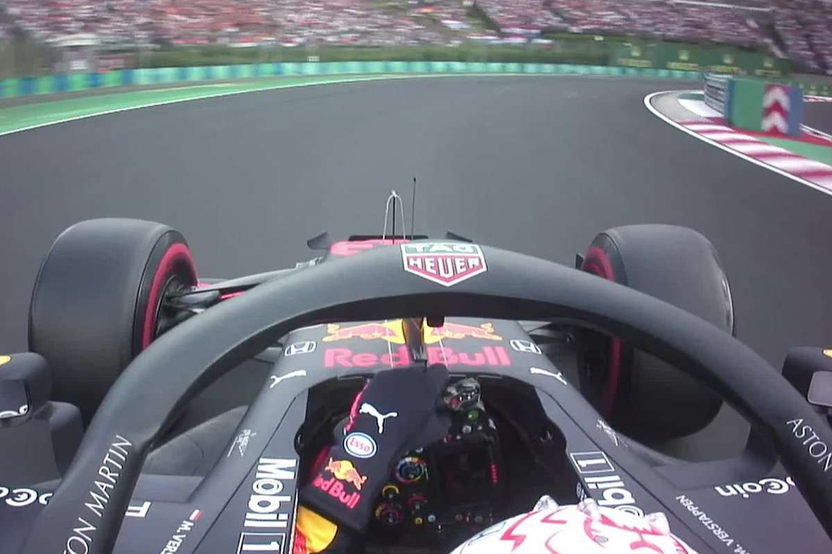 【動画】 フェルスタッペンのポールラップ / F1ハンガリーGP 予選