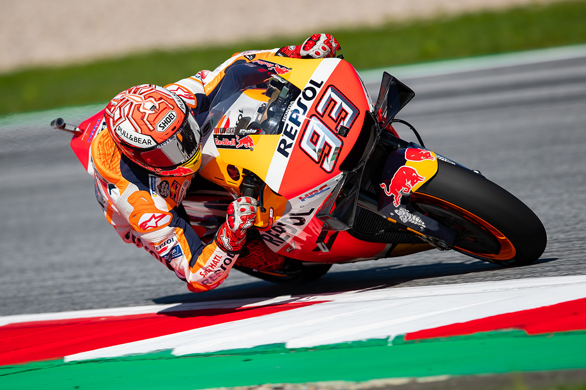 MotoGP | オーストリアGP：マルク・マルケスが初日総合1番手