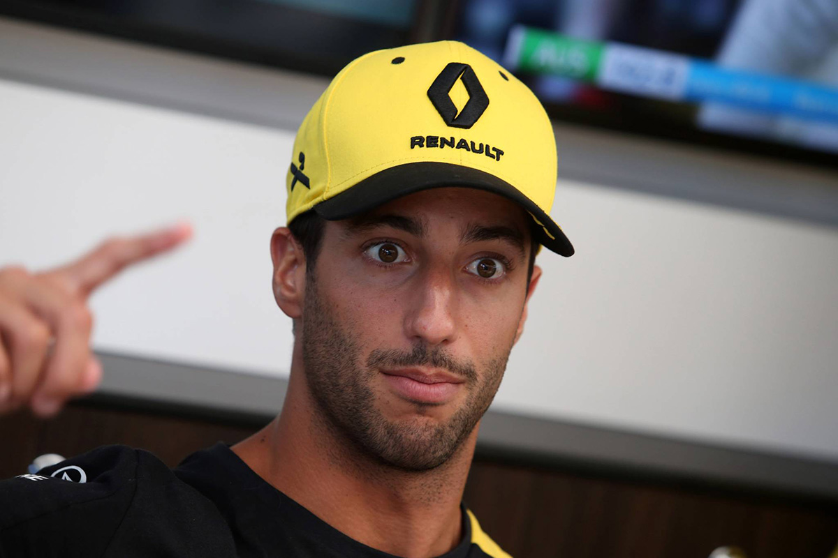 ダニエル・リカルド 「ルノーF1チームには“勝者のメンタリティ”が必要」