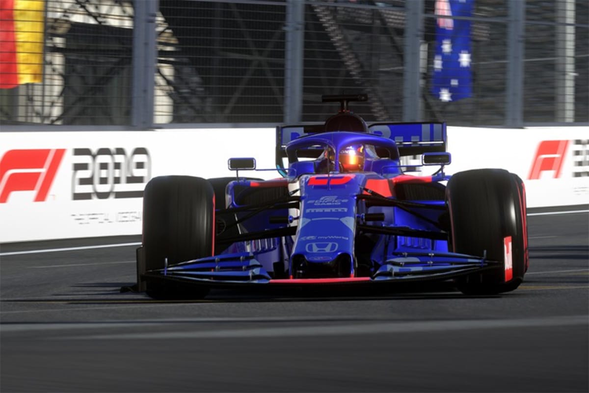 F1公式ゲーム『F1 2019』 | ガスリーとアルボンの交代にパッチで対応