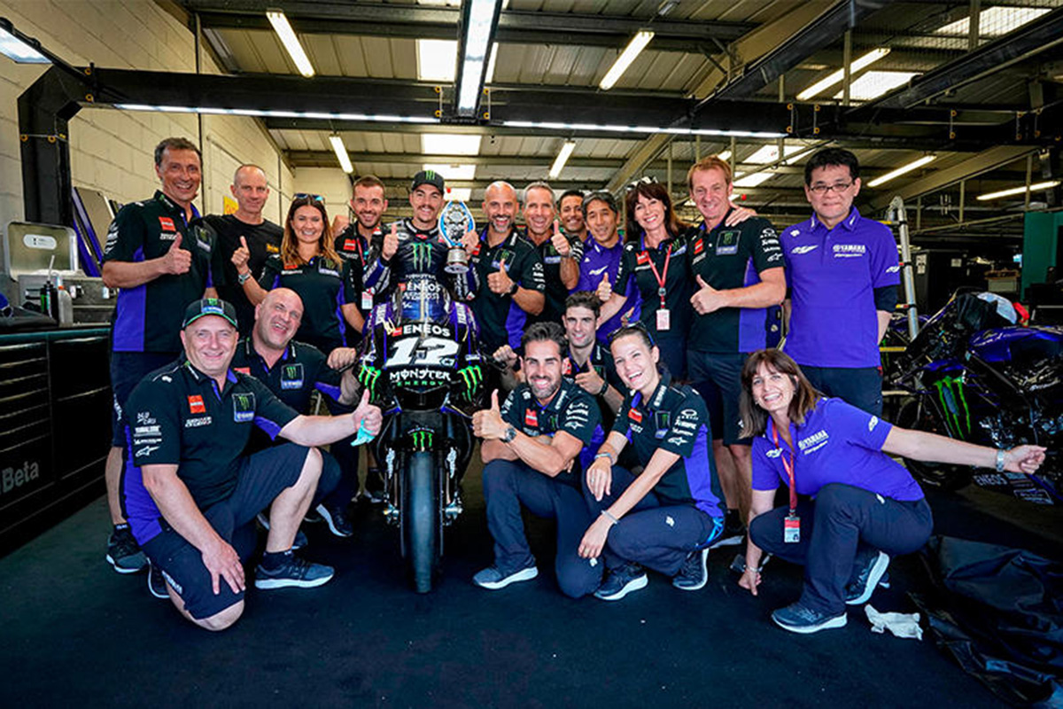 MotoGP | ヤマハ 第12戦 イギリスGP 決勝レポート