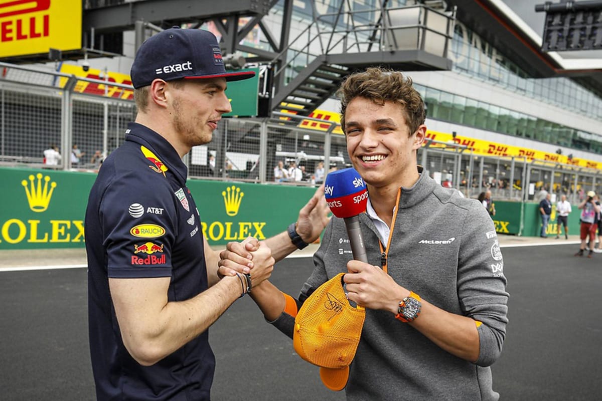 ランド・ノリス 「シムレースでフェルスタッペンと仲良くなった」