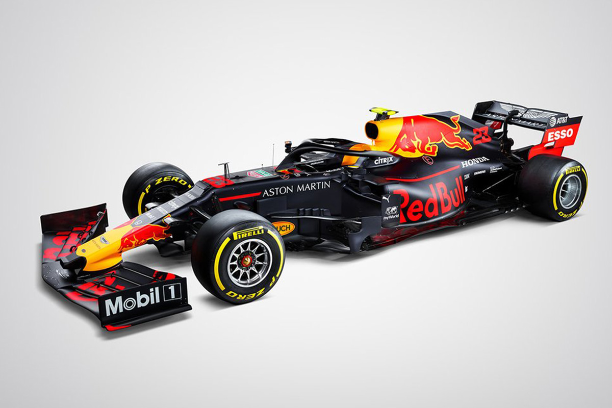 レッドブル・ホンダ、アレクサンダー・アルボン仕様のRB15を公開