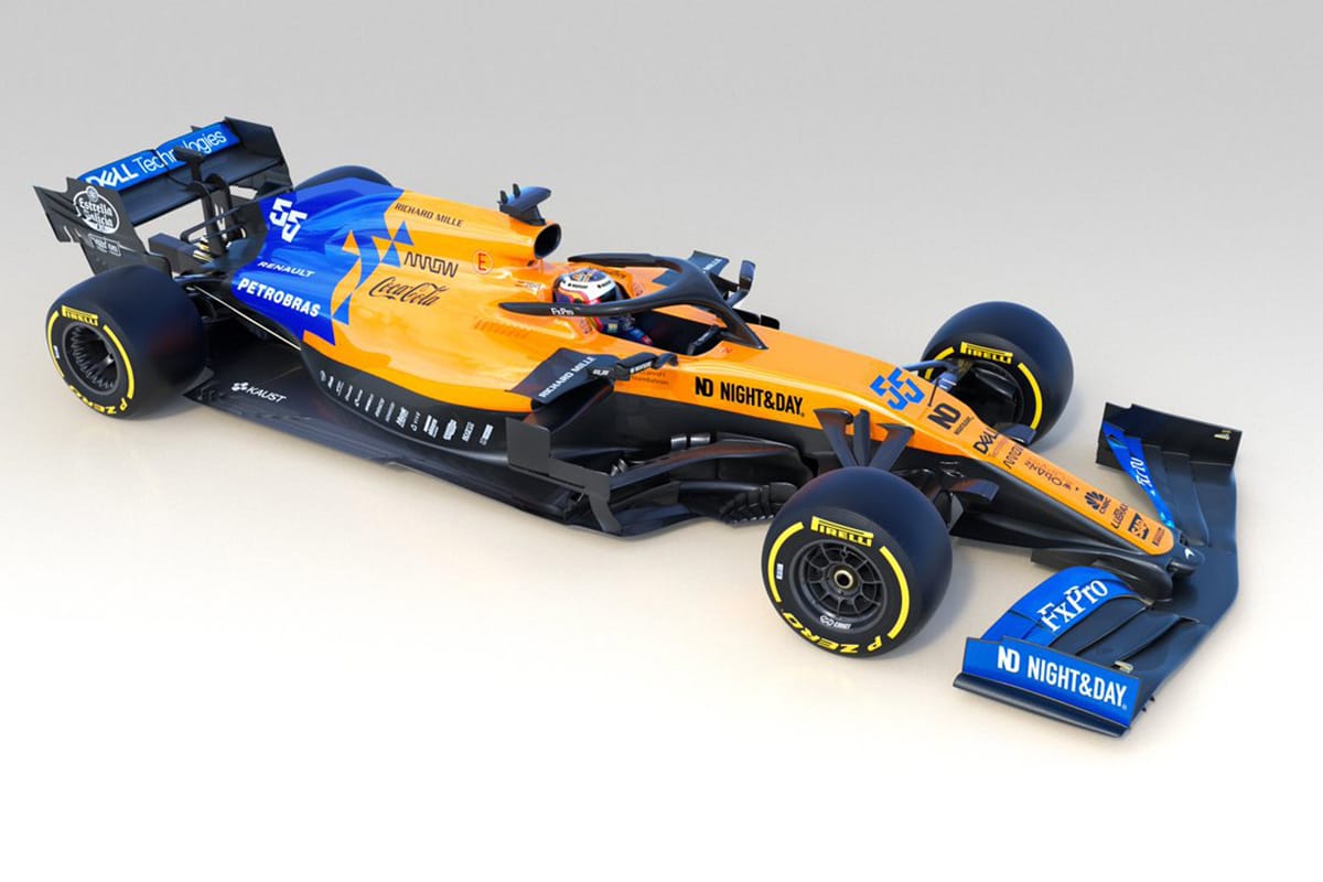 マクラーレン、2019年の残りは“ステルスカラーリング”に変更