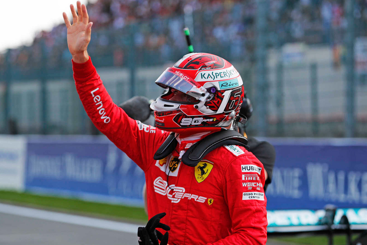 F1ベルギーGP 予選 | ルクレールがPP獲得&フェラーリが1列目独占
