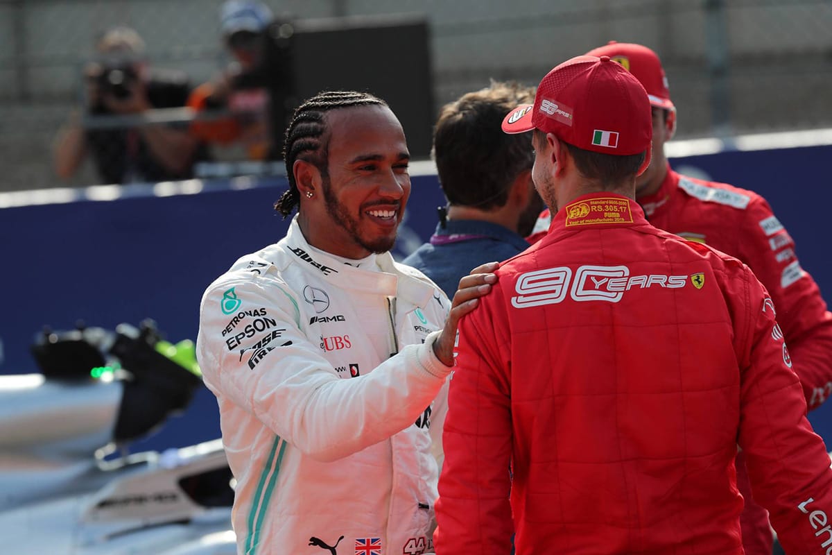 ルイス・ハミルトン 「戦略でフェラーリの直線スピードに対抗したい」