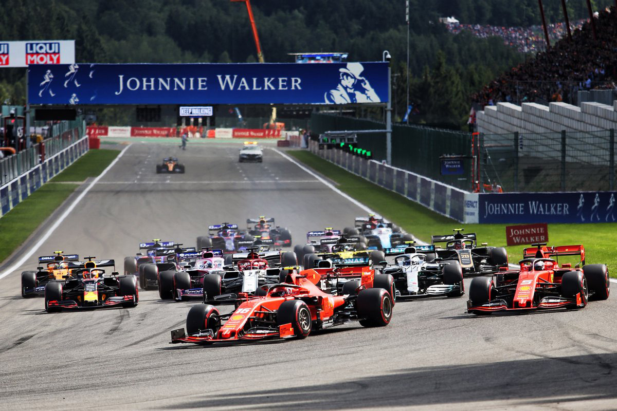F1ベルギーGP 結果 | ルクレールがF1初優勝&フェラーリ今季初勝利