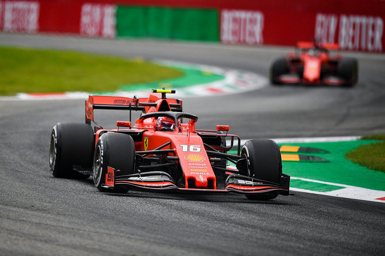 F1イタリアGP フリー走行2回目 | シャルル・ルクレールがトップタイム