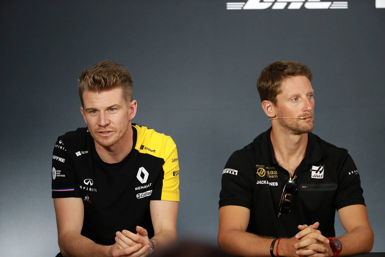 ハースF1 「2人目のドライバー候補はグロージャンとヒュルケンベルグ」