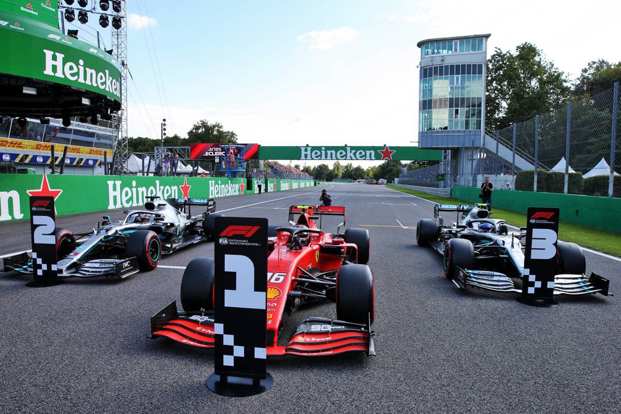 2019年 F1イタリアGP 決勝 | スターティンググリッド