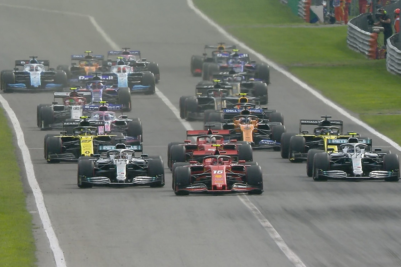 【動画】 F1イタリアGP 決勝 スタート＆オープニングラップ