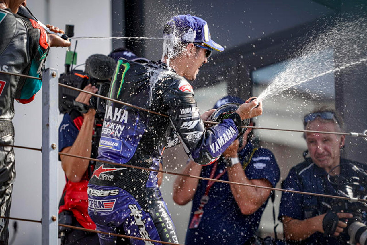 MotoGP | ヤマハ 第13戦 サンマリノGP 決勝レポート
