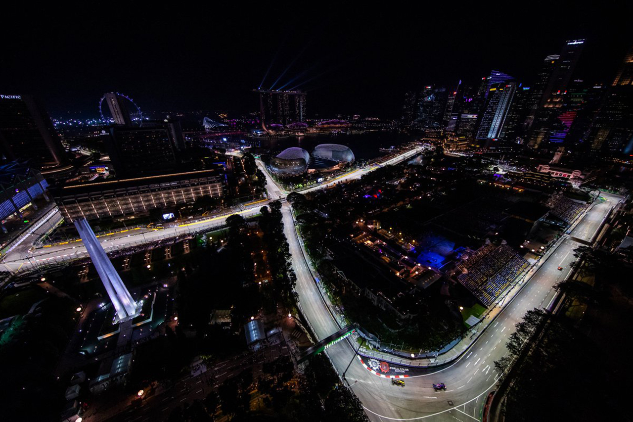 2019年 F1シンガポールGP テレビ放送時間&タイムスケジュール
