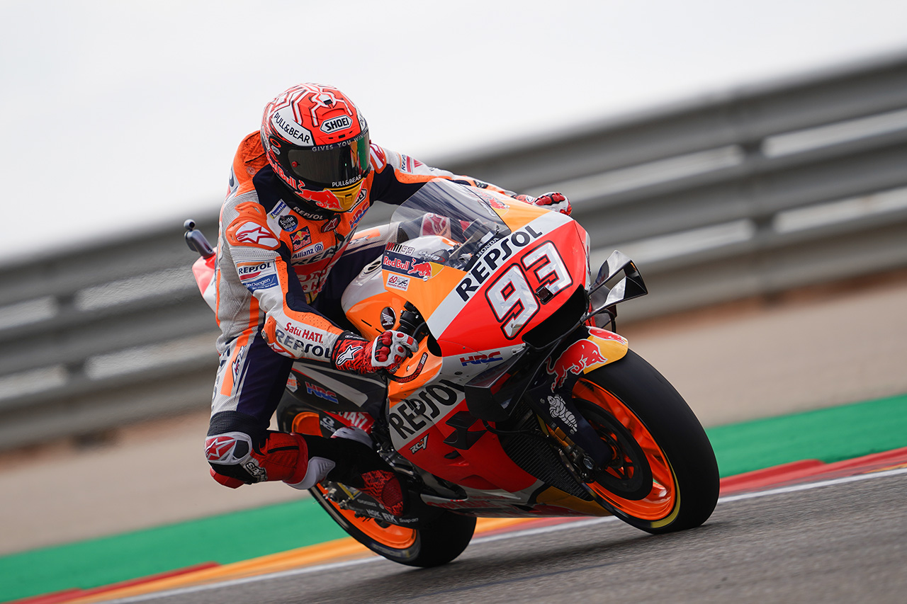 MotoGP | 第14戦 アラゴンGP：マルク・マルケスが初日トップ