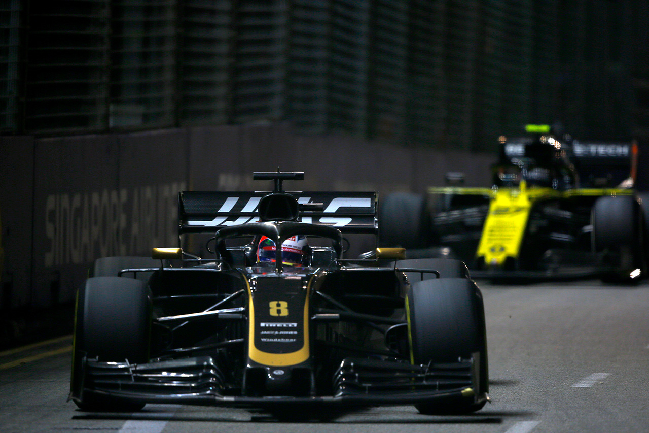 ハースF1チーム、ポイントまであと一歩届かず / F1シンガポールGP
