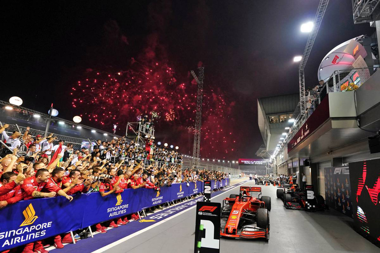 2019年 F1 シンガポールGP 決勝 | ピレリ タイヤ戦略解説