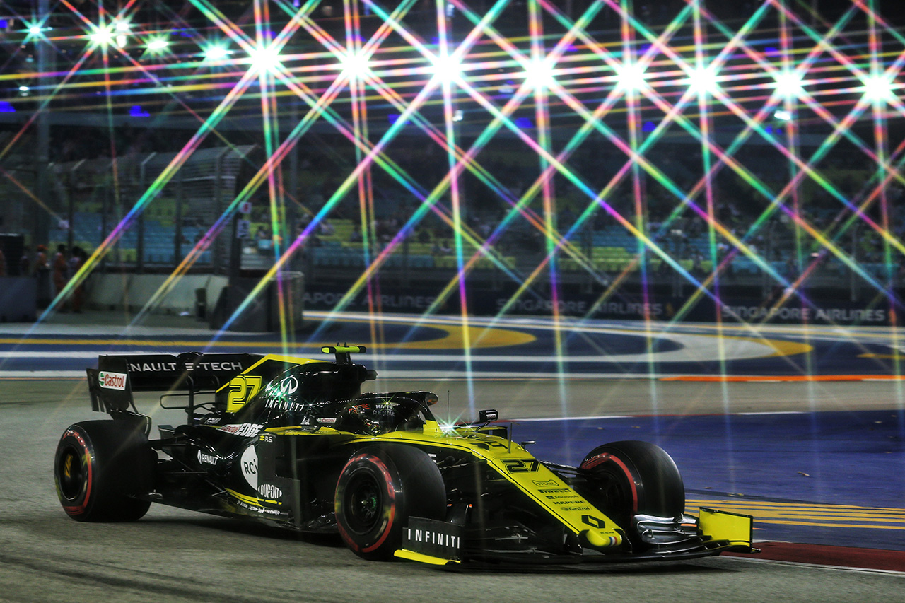 ルノーF1チーム、ヒュルケンベルグが9位入賞 / F1シンガポールGP