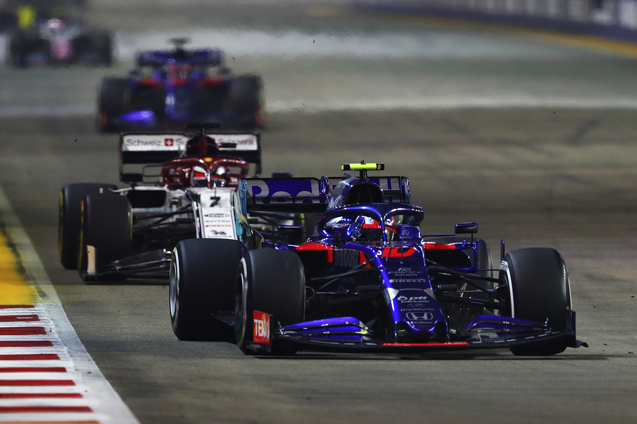 トロロッソ・ホンダ、ピエール・ガスリーが8位入賞 / F1シンガポールGP