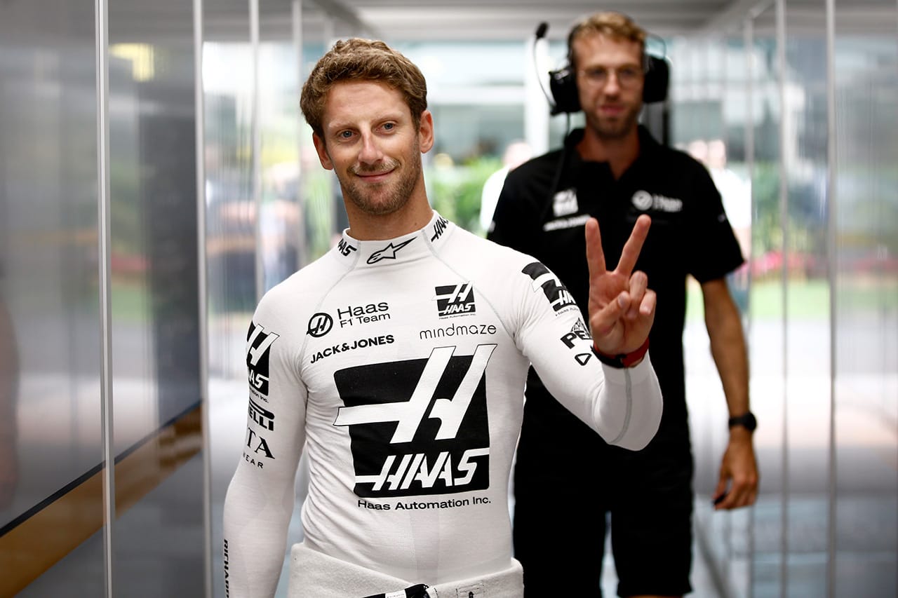 ロマン・グロージャン、息子の“F1でパパを見たい”の一言で継続を決意