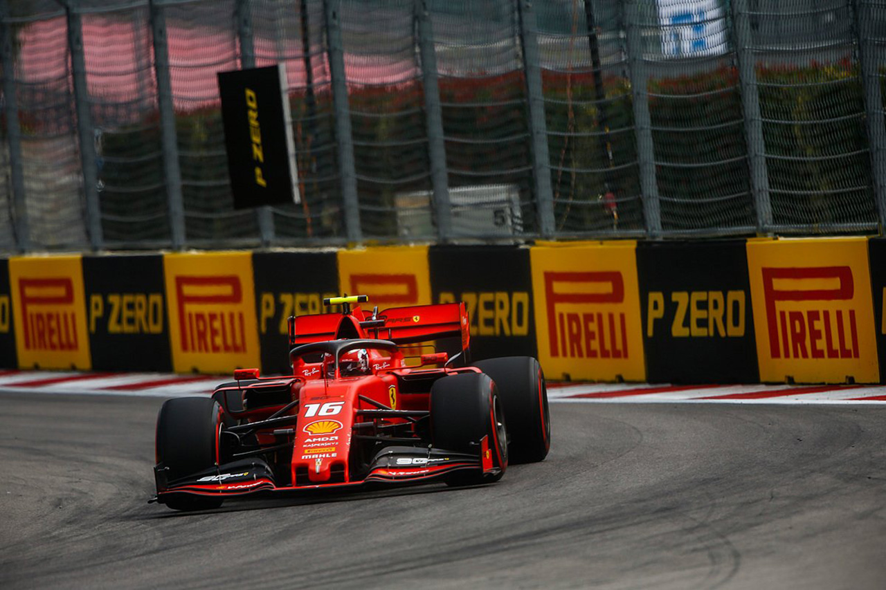 F1ロシアGP フリー走行1回目 | ルクレールにフェルスタッペンが僅差で続く