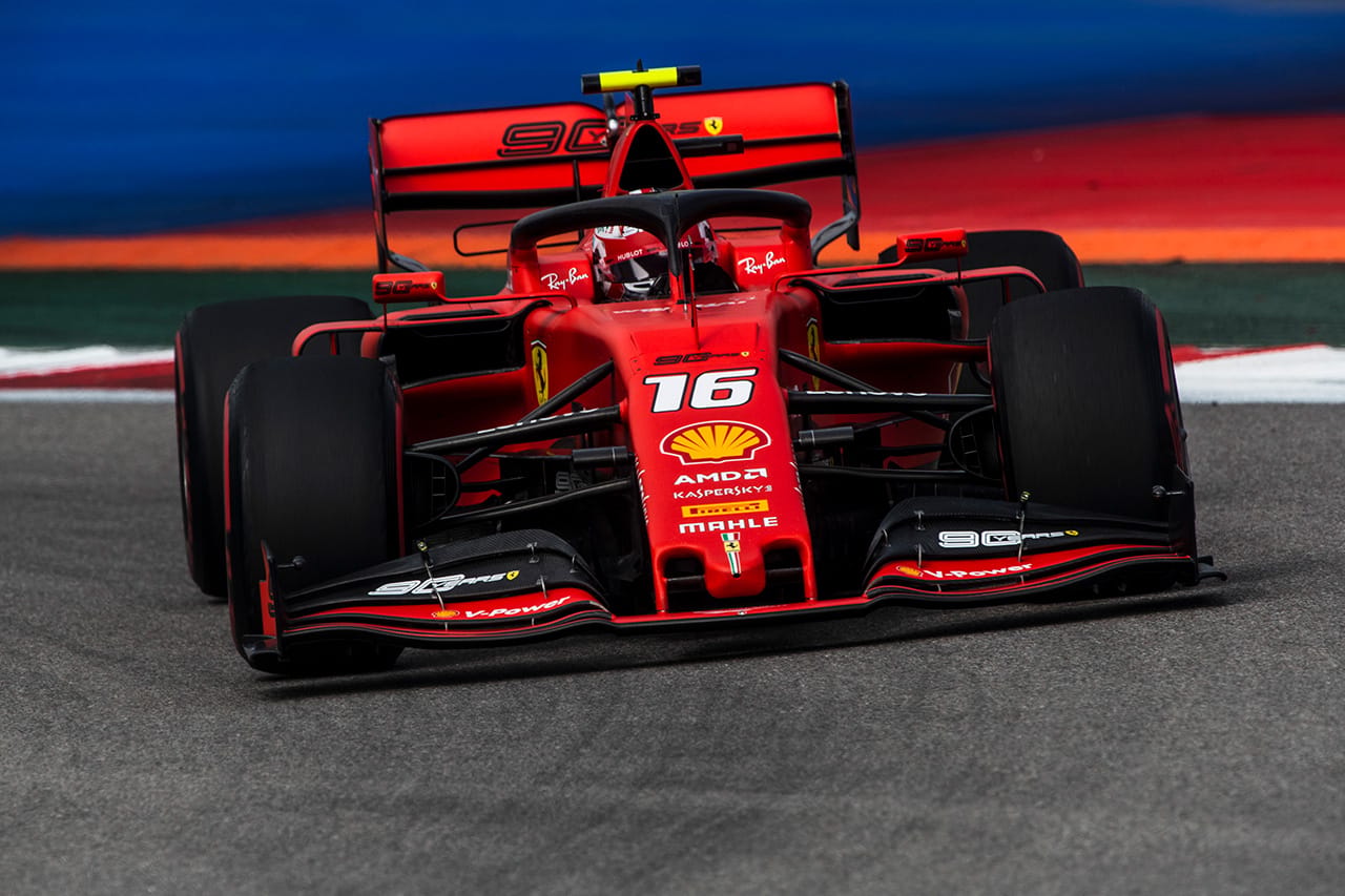 F1ロシアGP 予選 | シャルル・ルクレールが4戦連続ポールポジション