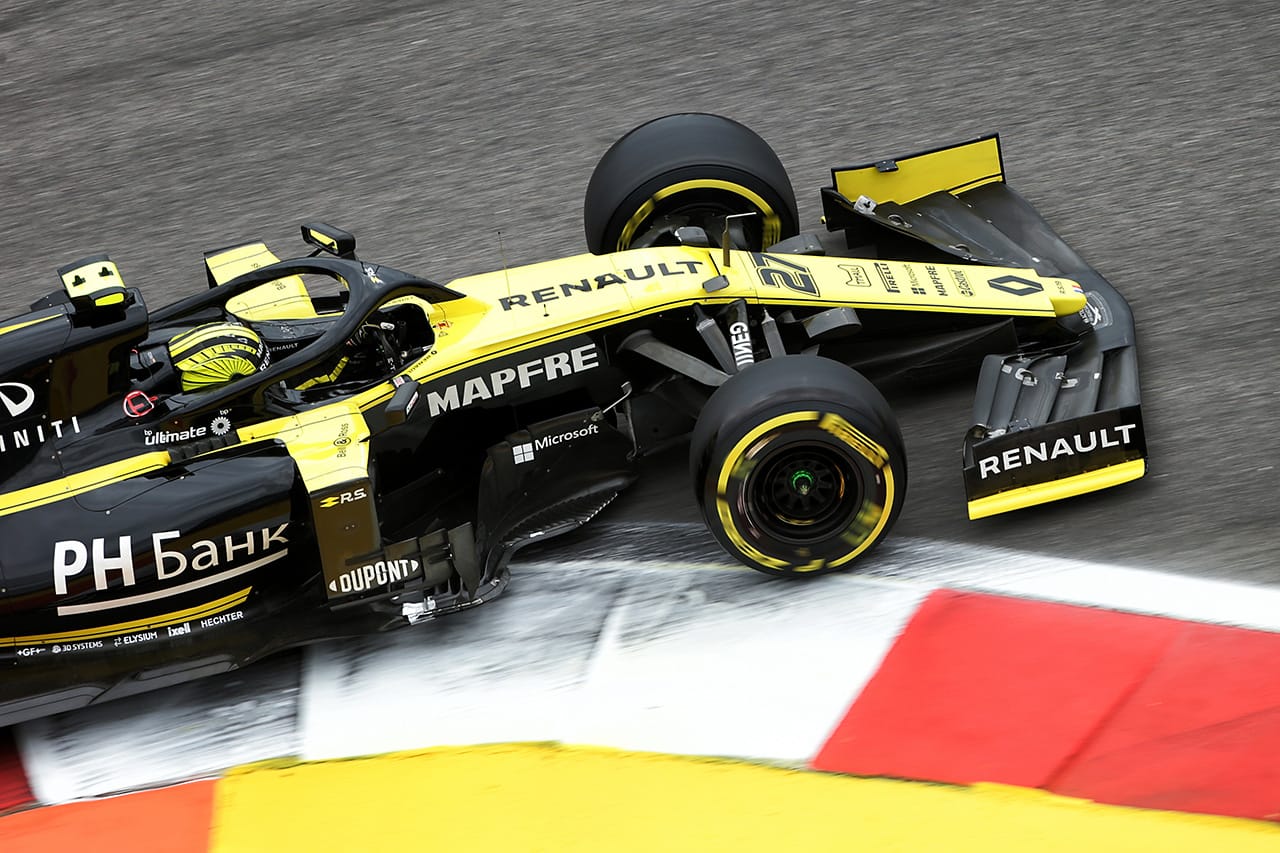ルノーF1チーム、マシンのベースラインに手応え / F1ロシアGP初日