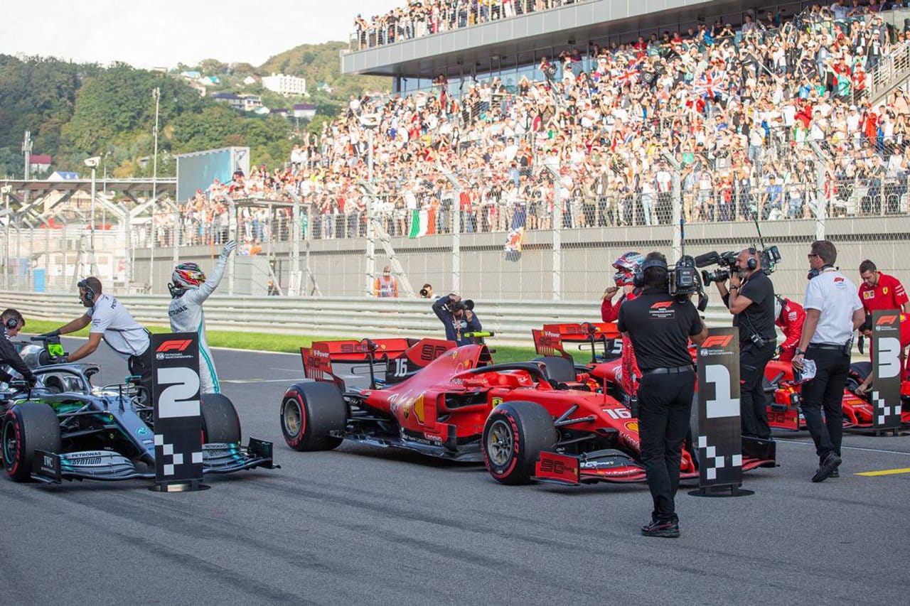 2019年 F1ロシアGP 決勝 | スターティンググリッド