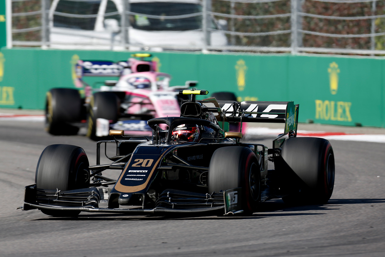 ハースF1チーム、マグヌッセンが5秒加算も9位 / F1ロシアGP