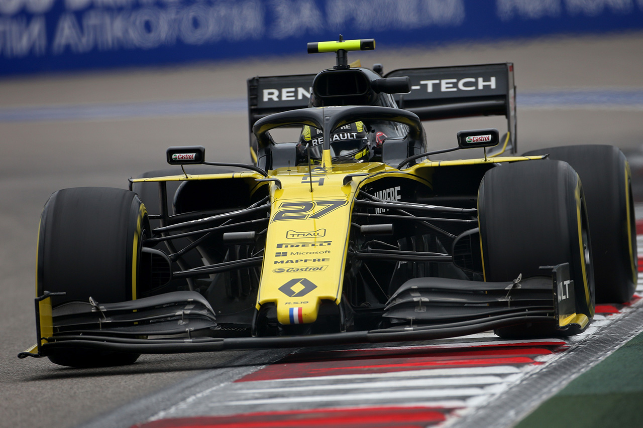 ルノーF1チーム、ニコ・ヒュルケンベルグが1ポイント獲得 / F1ロシアGP