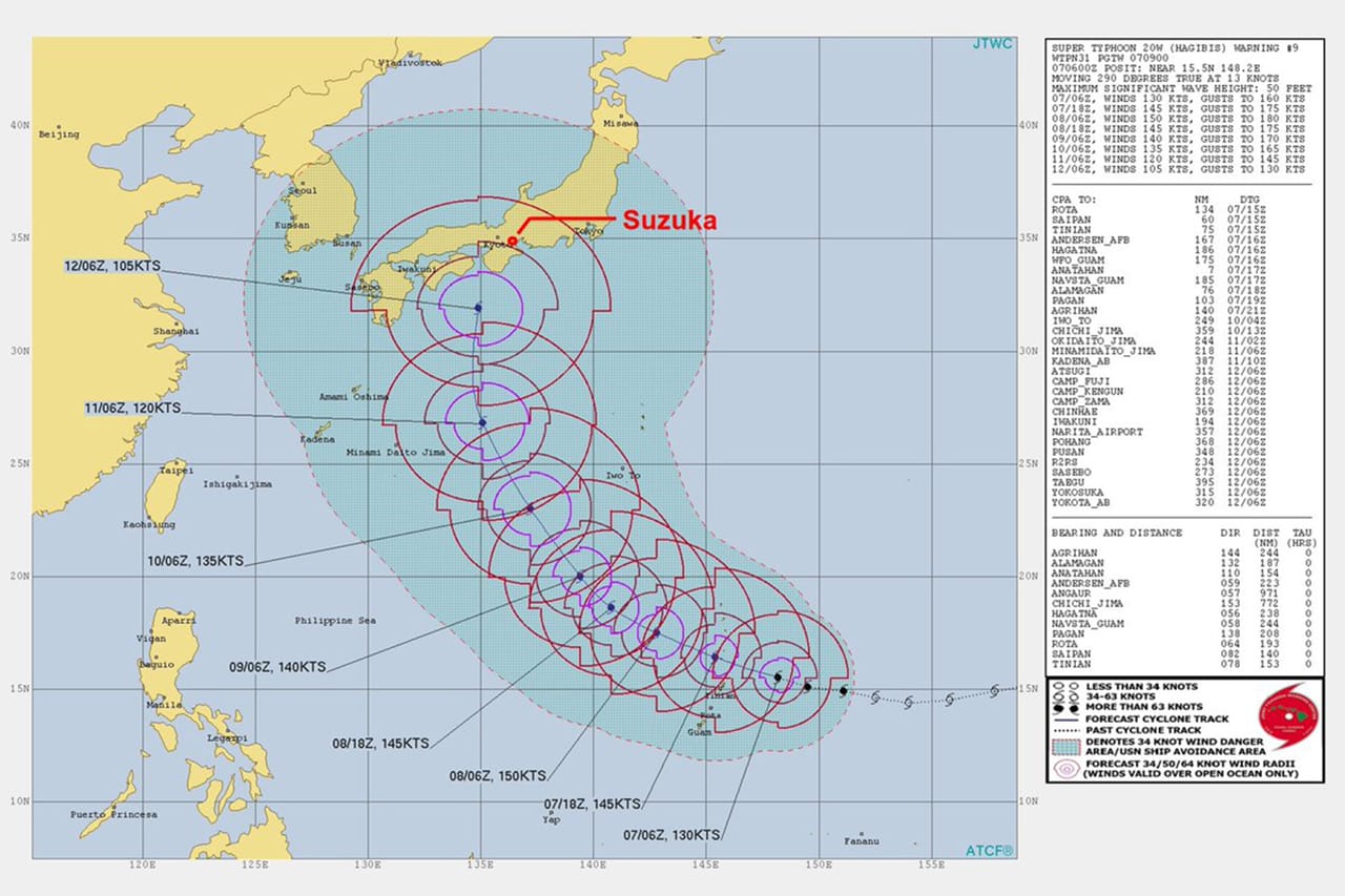 FIA、F1日本GPへの台風19号“ハギビス”直撃を懸念