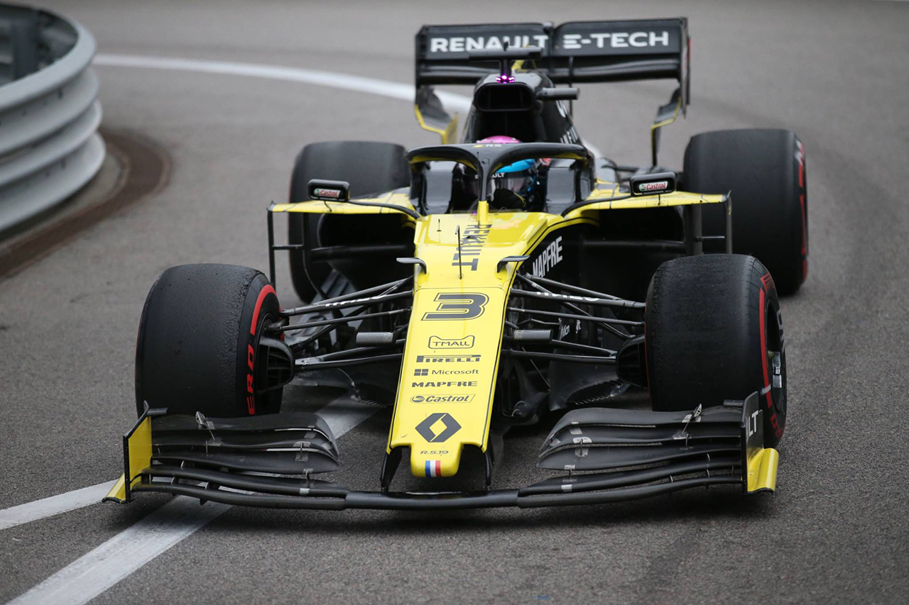 ルノーF1チーム、日本グランプリに新型フロントウイングを投入