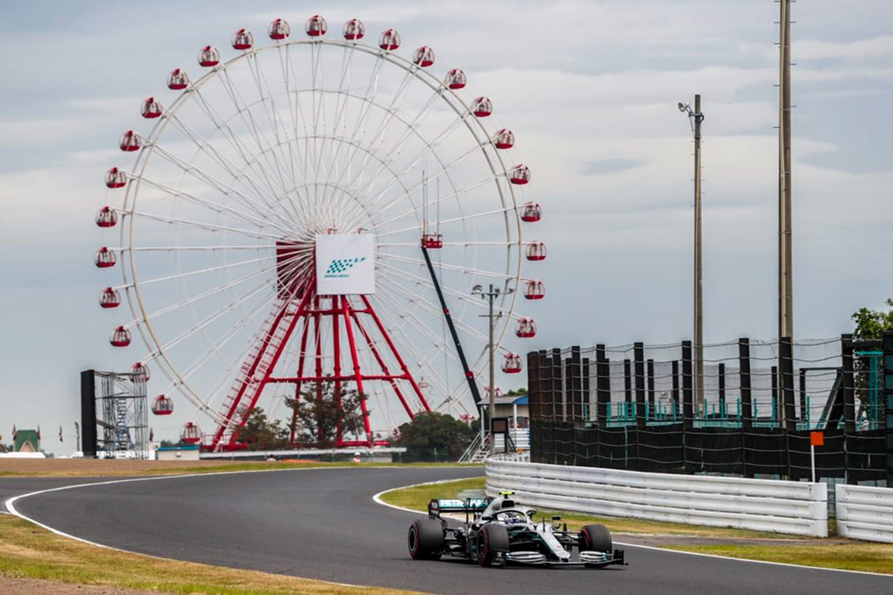 F1日本GP フリー走行2回目 | バルテリ・ボッタスがトップタイム