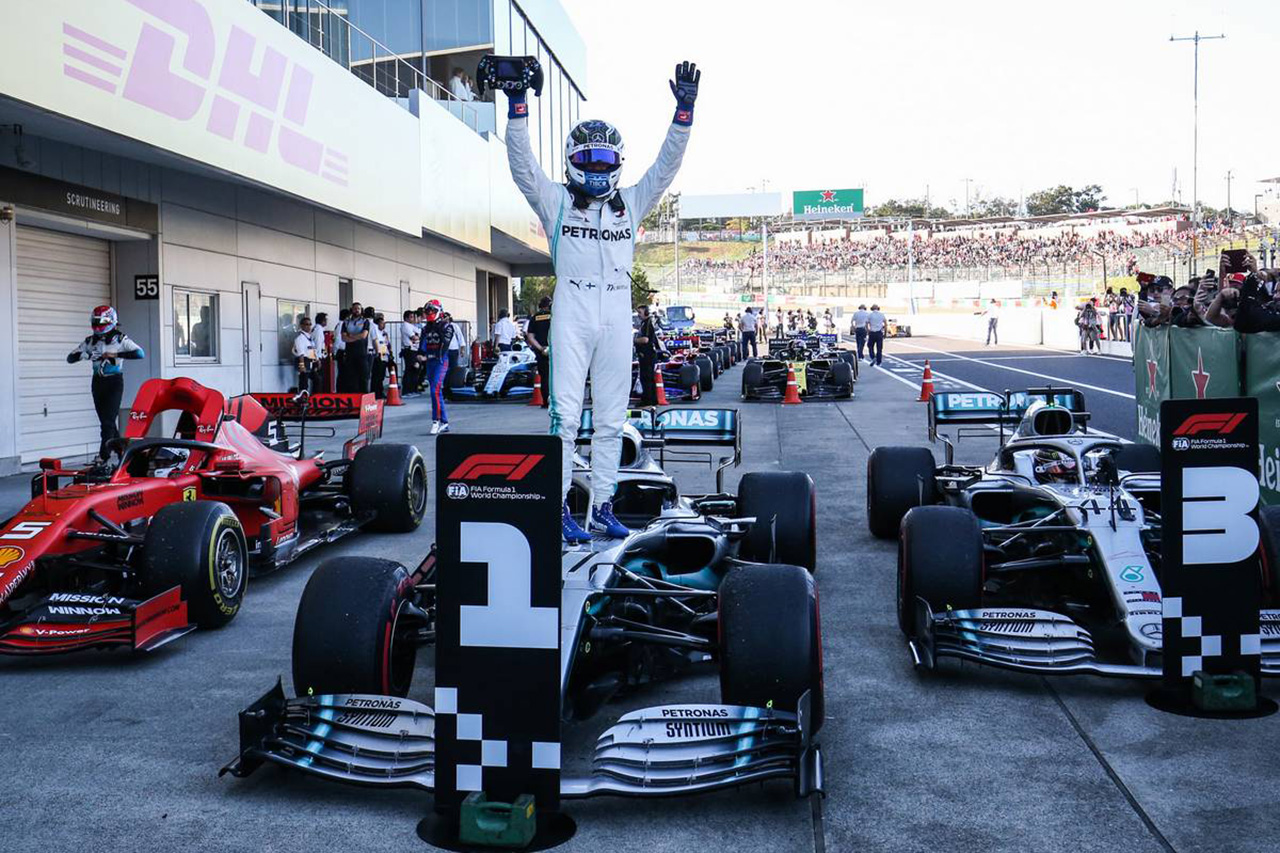 F1ポイントランキング | メルセデスが6連覇 (F1日本GP終了時点)
