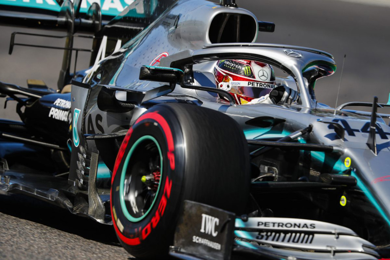 メルセデスF1 「ハミルトンの2ストップはタイヤに基づいた判断」