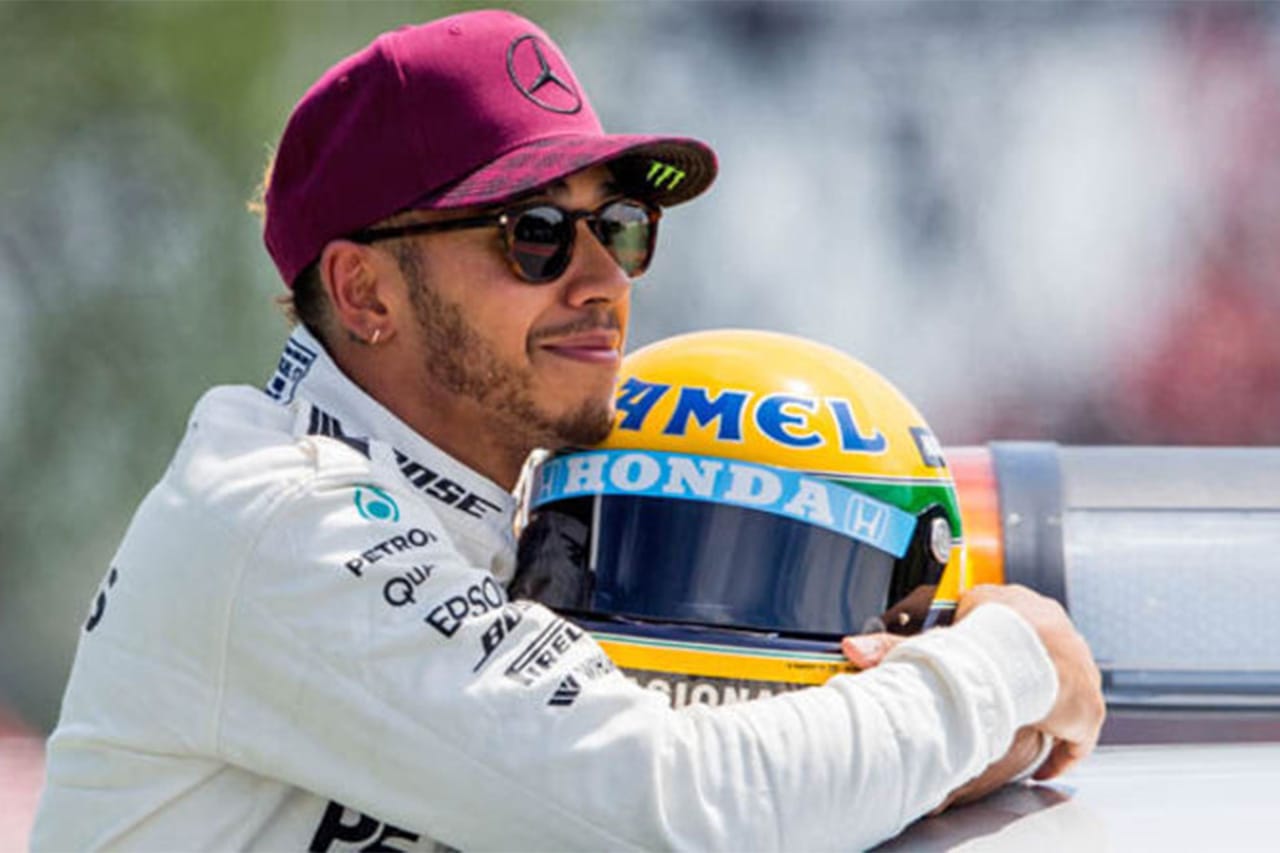 ルイス・ハミルトン 「アイルトン・セナとチームメイトになってみたかった」