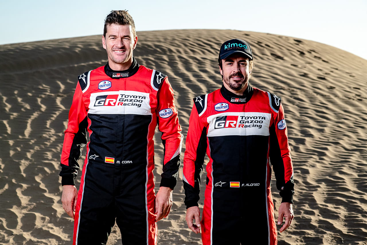 フェルナンド・アロンソ、トヨタと2020年のダカールラリー参戦が決定