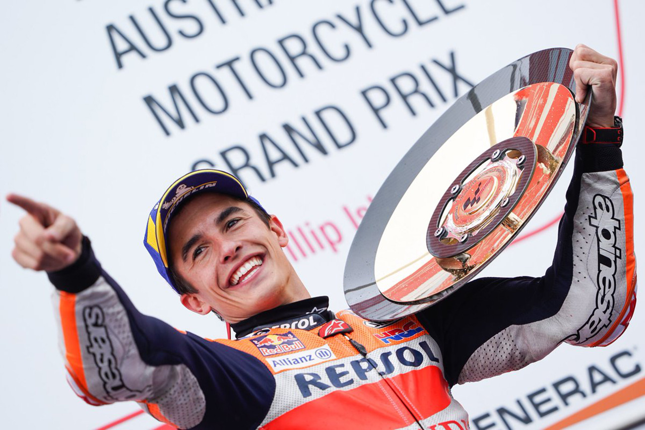 MotoGP | オーストラリアGP:マルク・マルケスが5戦連続11勝目
