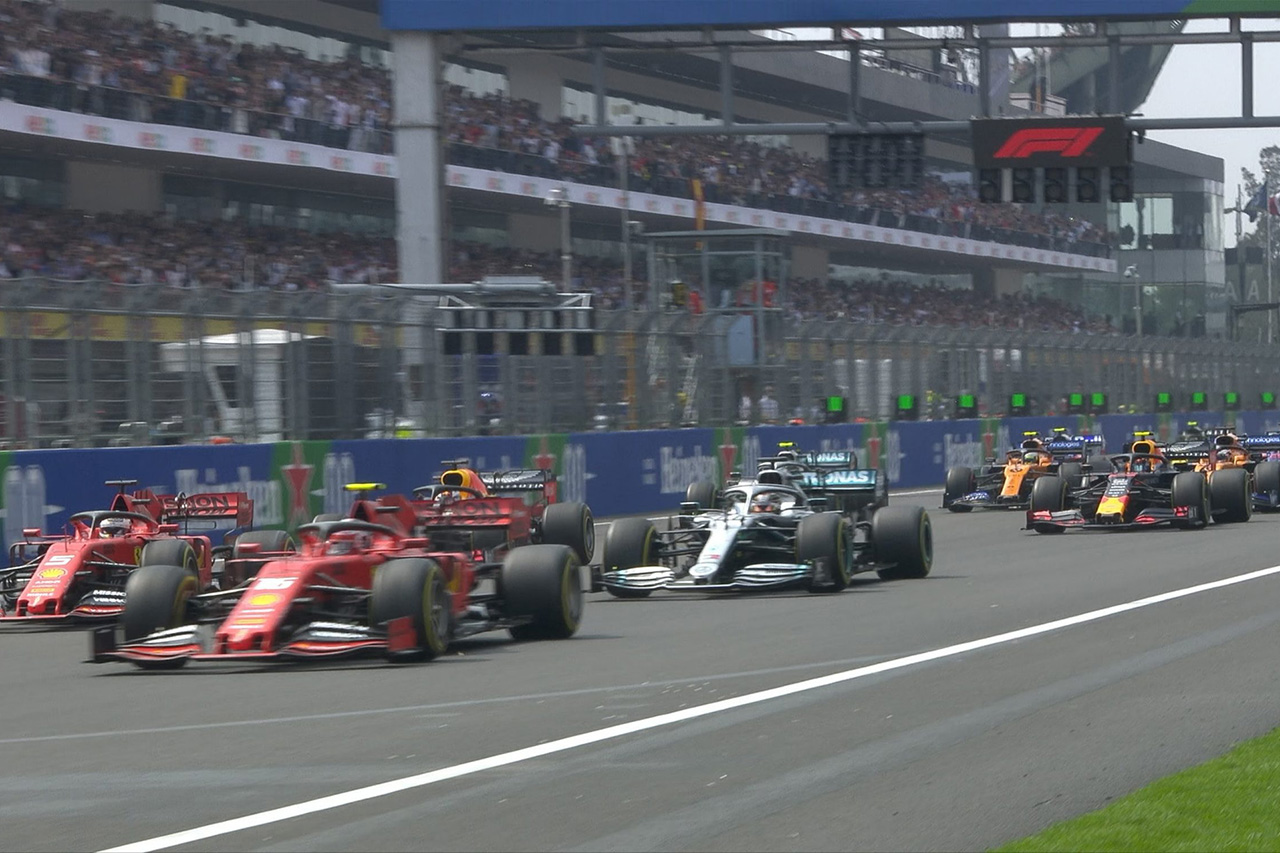 【動画】 F1メキシコGP 決勝 スタート&オープニングラップ