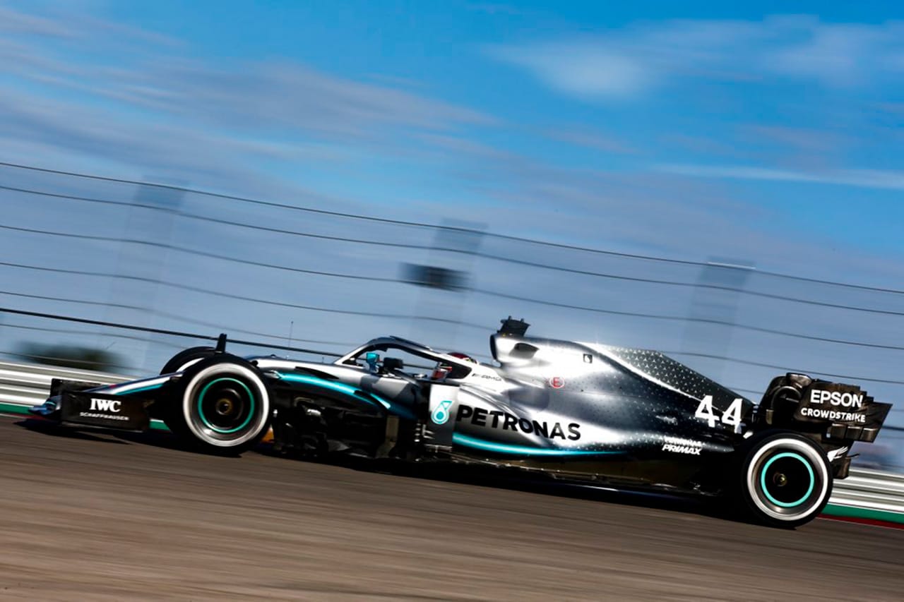 F1アメリカGP フリー走行2回目 | ルイス・ハミルトンがトップタイム