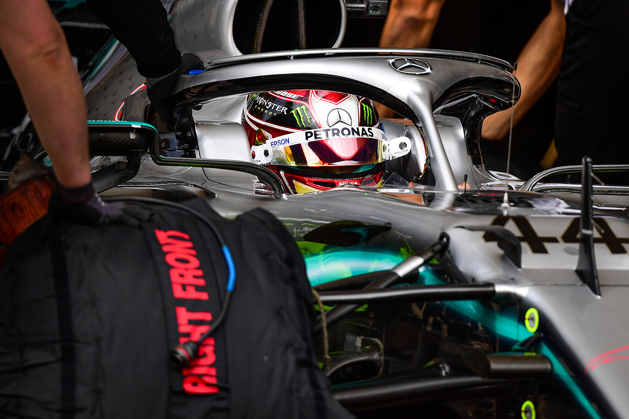 メルセデス、タイトル王手のハミルトンが好発進/ F1アメリカGP 初日