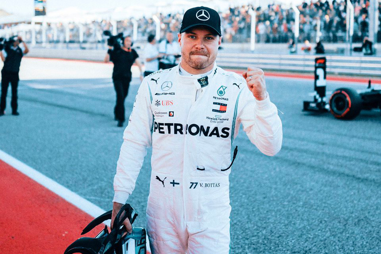 F1アメリカGP 予選 | バルテリ・ボッタスが接戦を制してポール獲得
