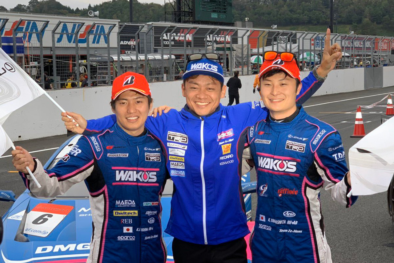 SUPER GT | WAKO’S 4CR LC500の大嶋和也／山下健太が王座獲得