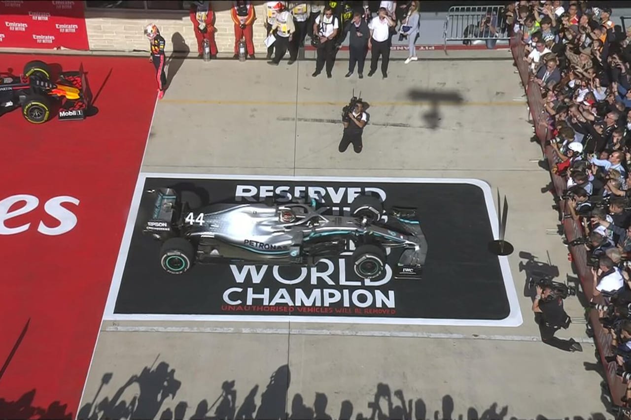 ルイス・ハミルトン、自身6度目のF1ワールドチャンピオン獲得