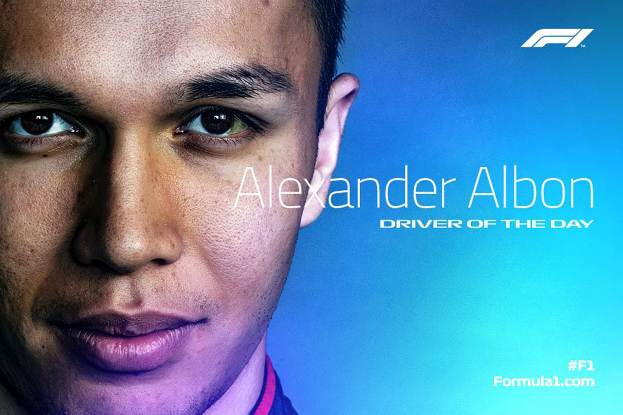 アレクサンダー・アルボン、F1アメリカGPのDriver Of The Day
