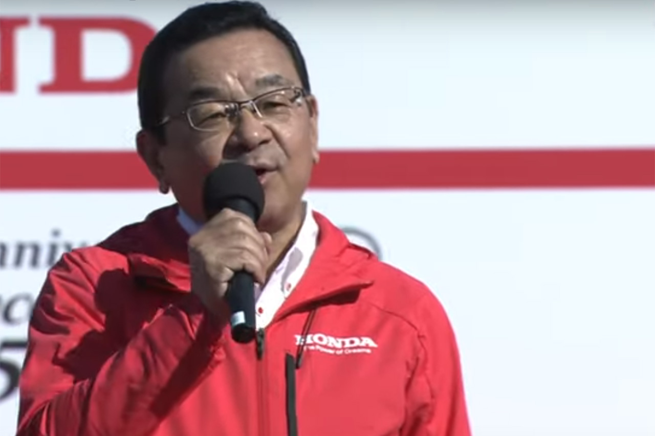 ホンダ 八郷隆弘社長 「来年はレッドブルとF1チャンピオンを獲りたい」