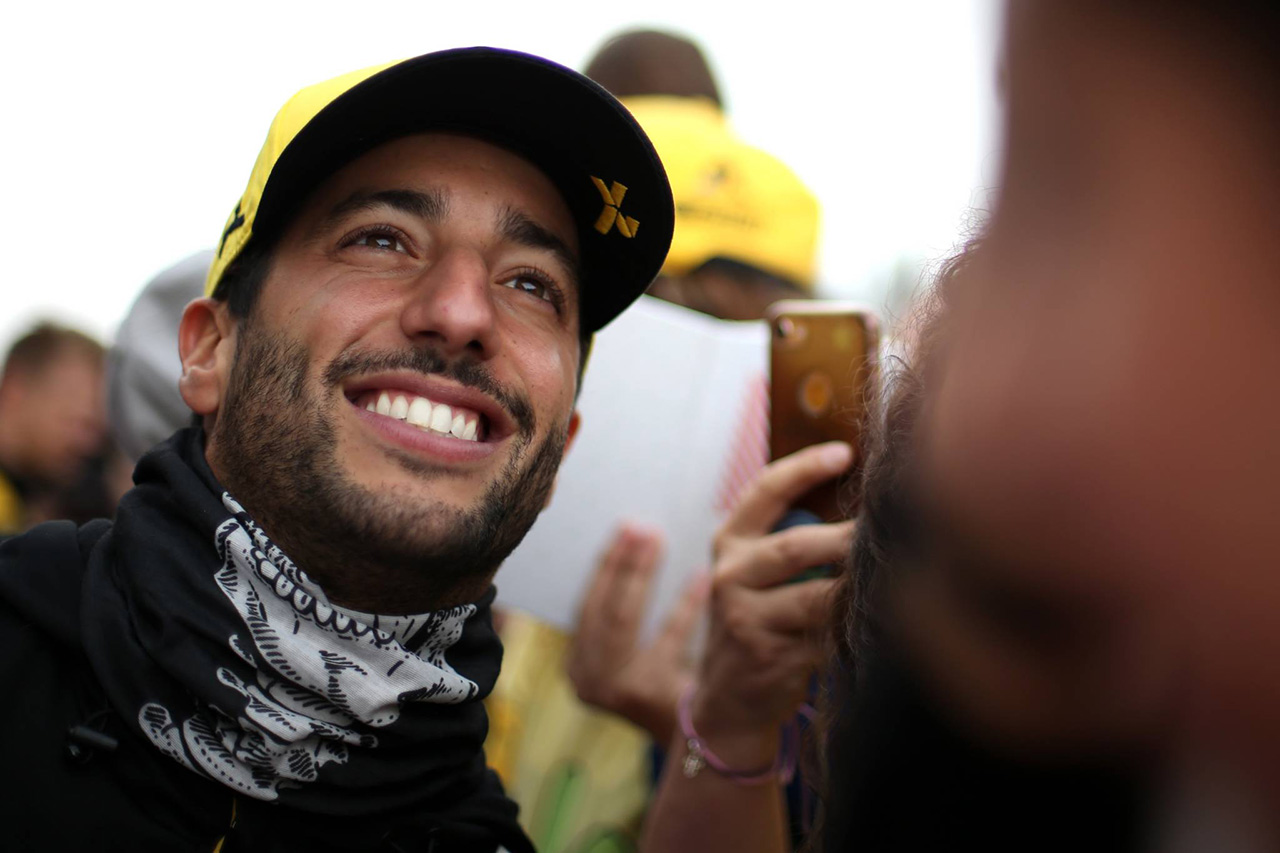 リカルド 「接戦バトルができるならF1マシンが3秒遅くても構わない」