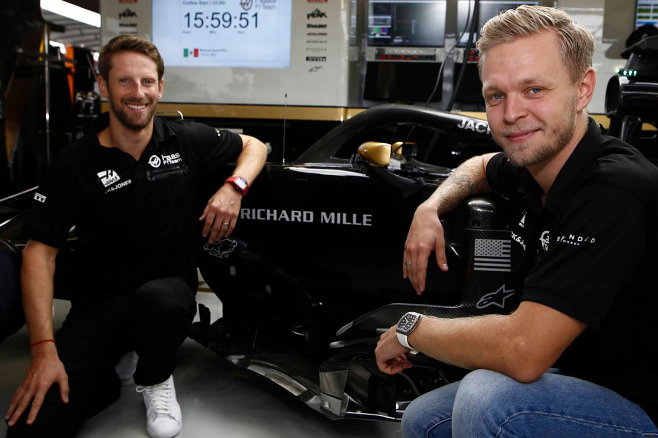 ハースF1チーム、リシャールミルとのスポンサー契約を延長