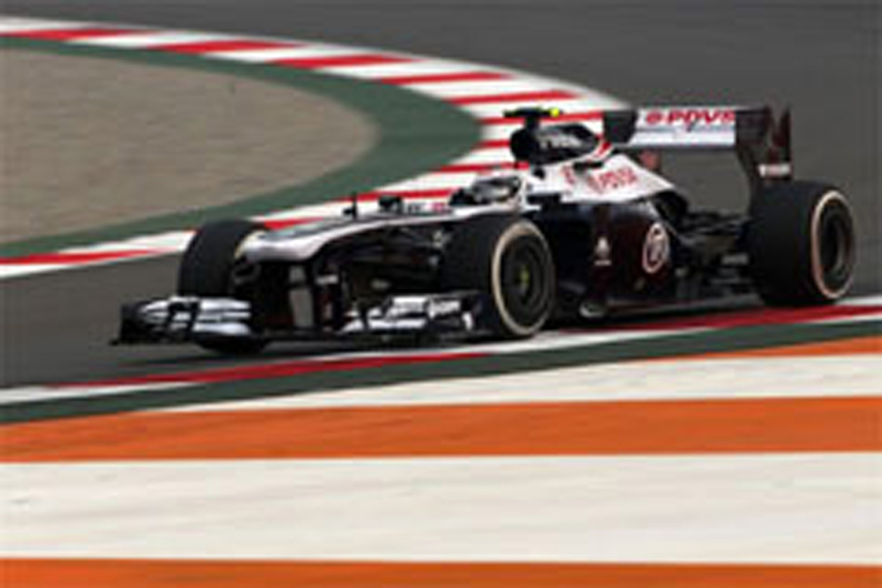 ウィリアムズ:レースでのペースに自信 (F1インド GP予選)
