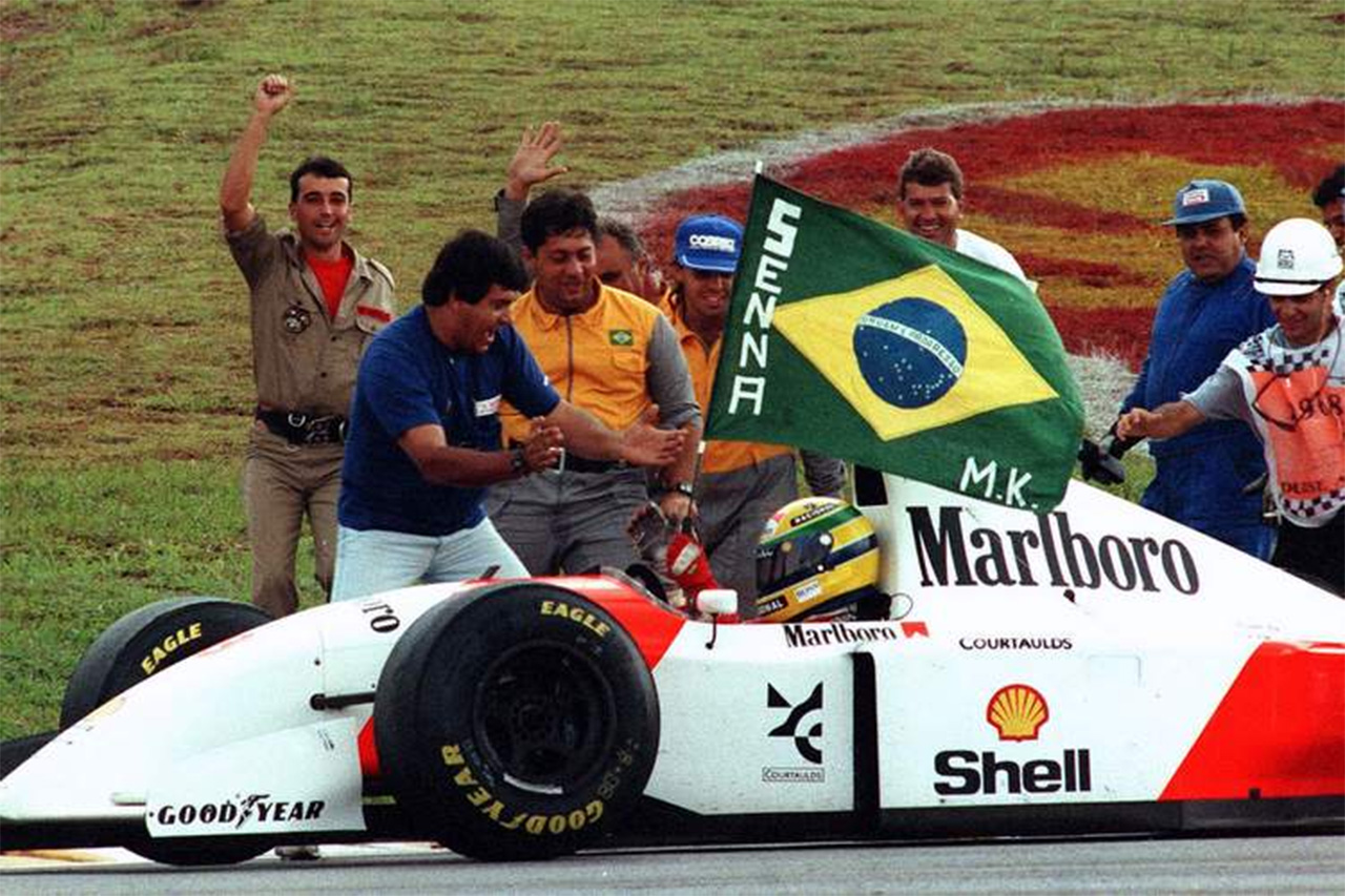 ホンダ、F1ブラジルGPでのポール獲得は1991年のアイルトン・セナ以来