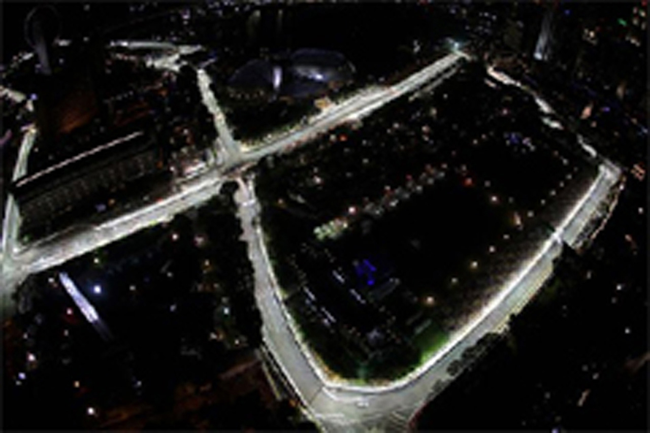 シンガポールGP 2009年へ向けてコース幅を改修